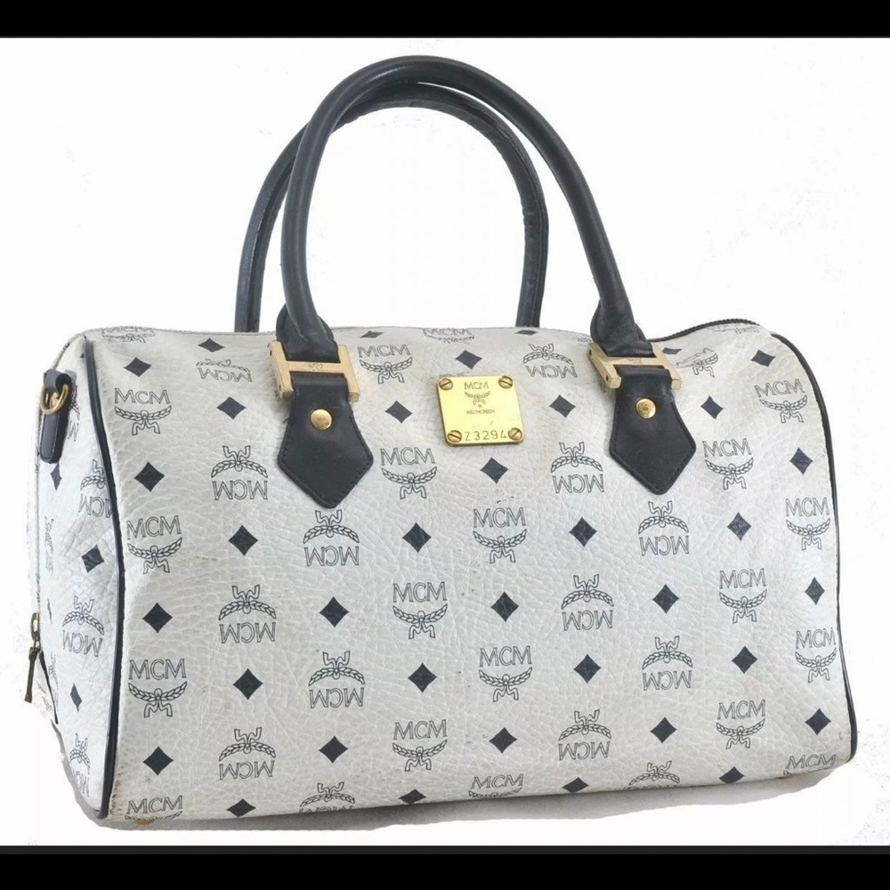 Authentic Vintage MCM  Boston speedy bag.